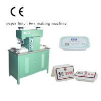 Semi-automatic food box machine with voltage 220V