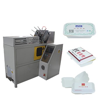 Paper food box machine with one year warranty