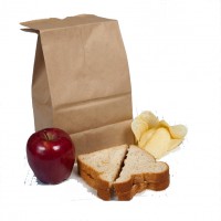 Sturdy paper food bag